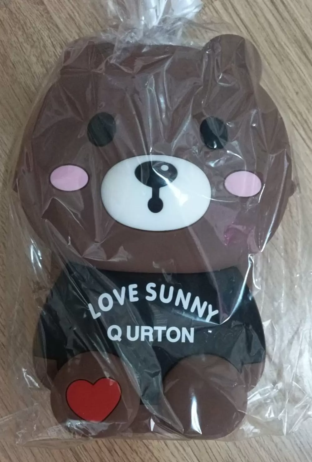 brown teddy bear bag