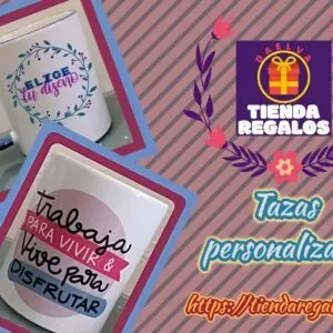 Tienda regalos originales Madrid tazas personalizadas