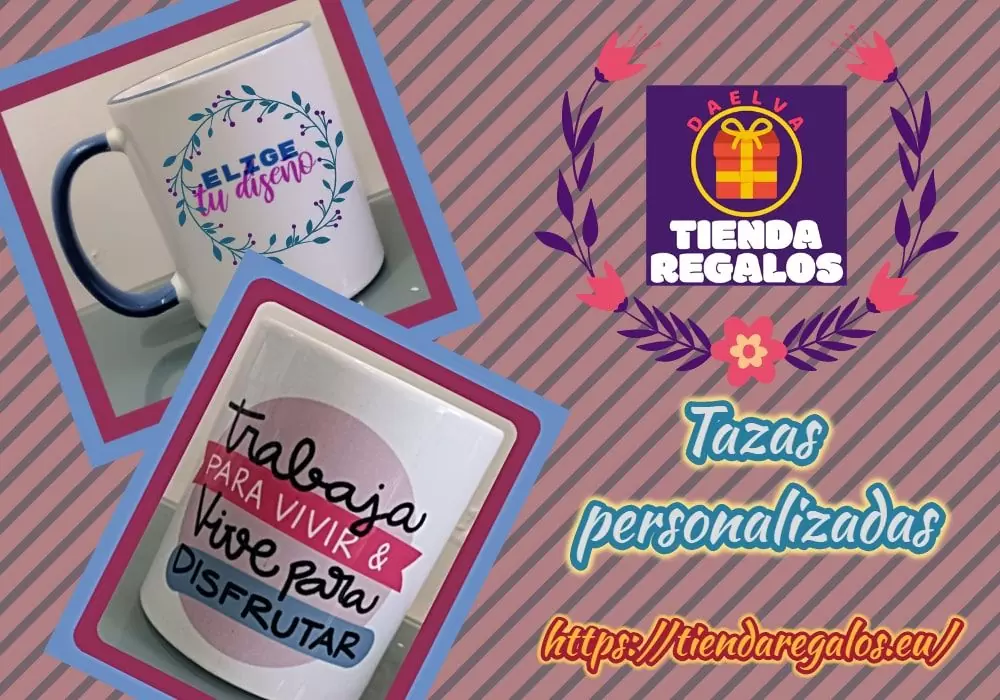 Tienda regalos originales Madrid tazas personalizadas