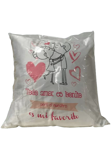 Cojines personalizados con mensaje especial y foto - Imagen 3