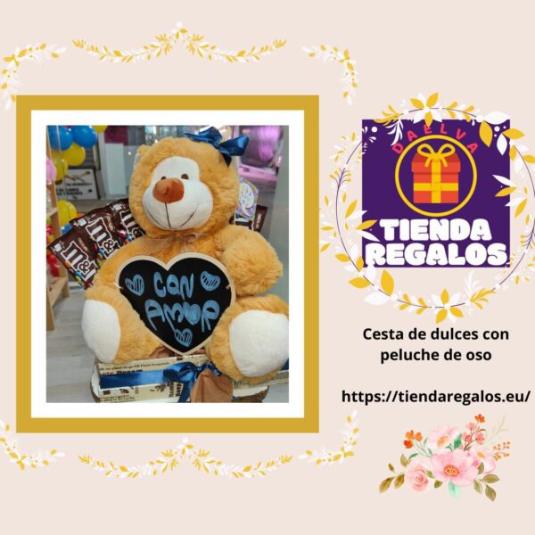 We can add your special someone's favourite sweets accompanied by a cuddly teddy bear.