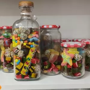 tarros de chucherías