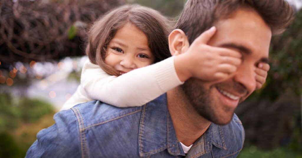 Father and daughter