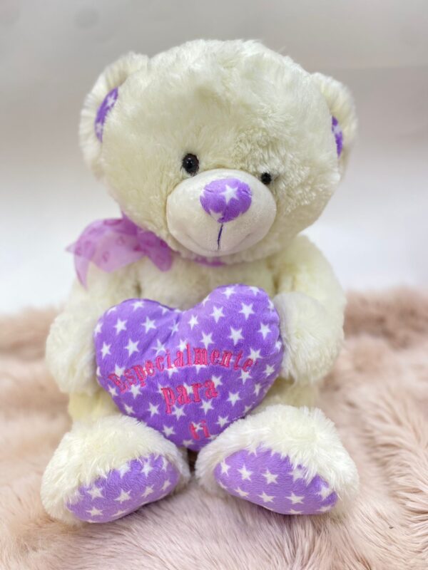 Osito Peluche Lila