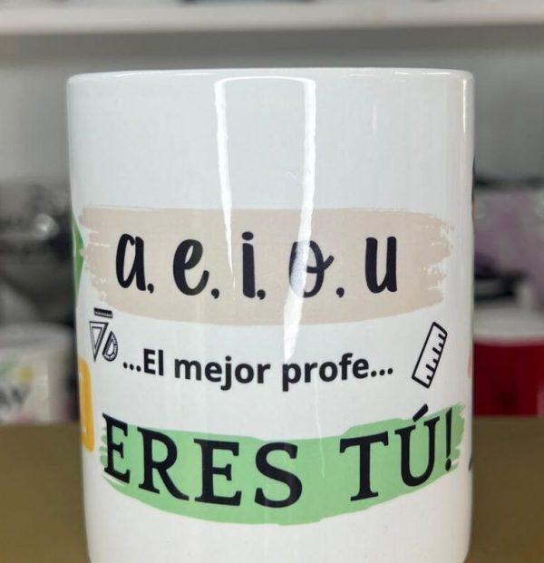 Tienda de regalos originales en Madrid Taza para maestros