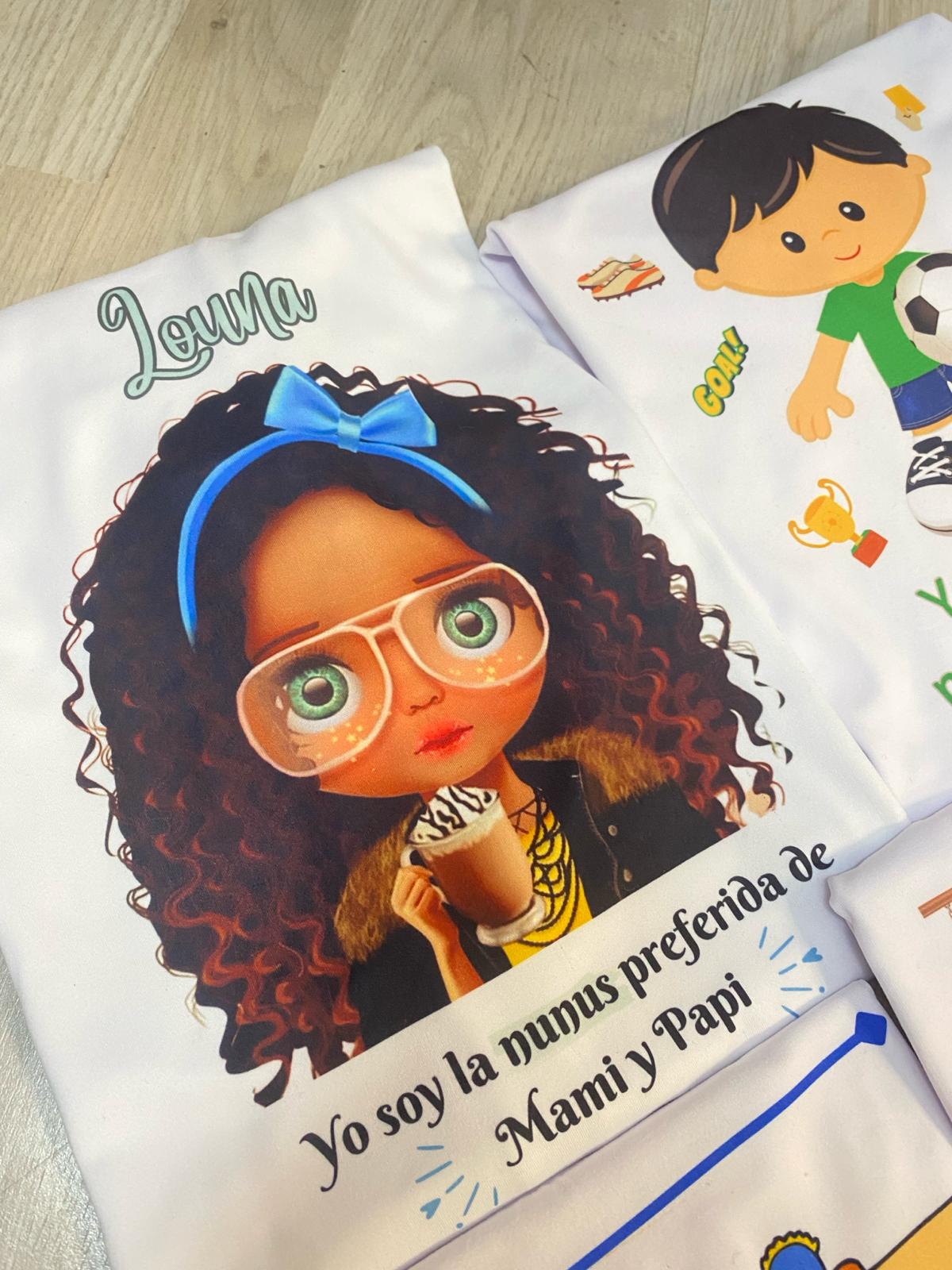 camisetas personalizadas para niños