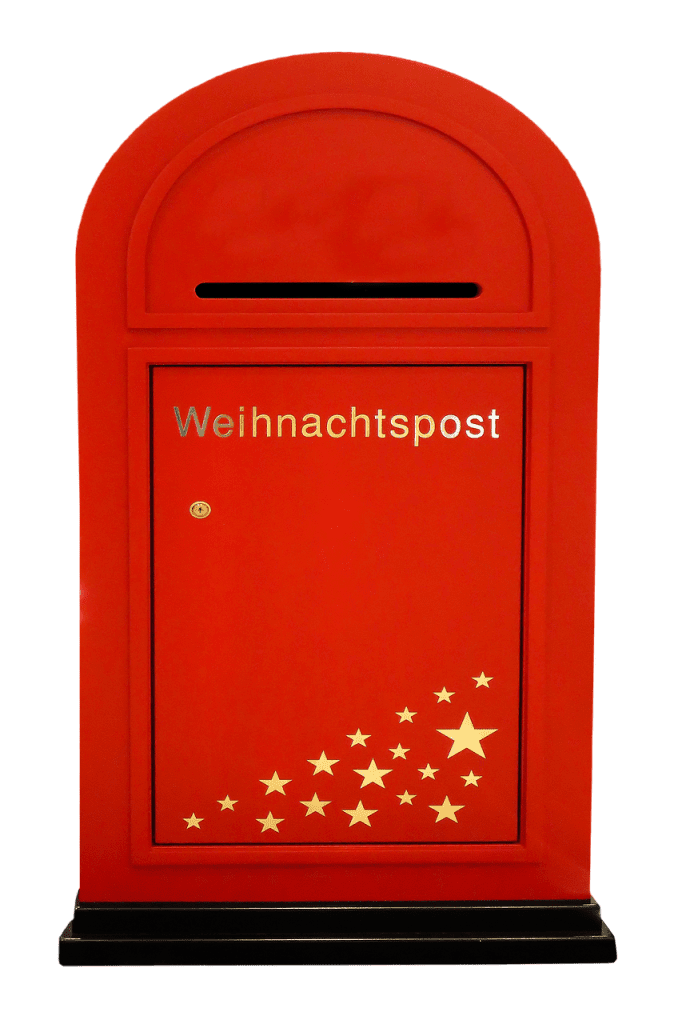 christmas, santa claus, letter box