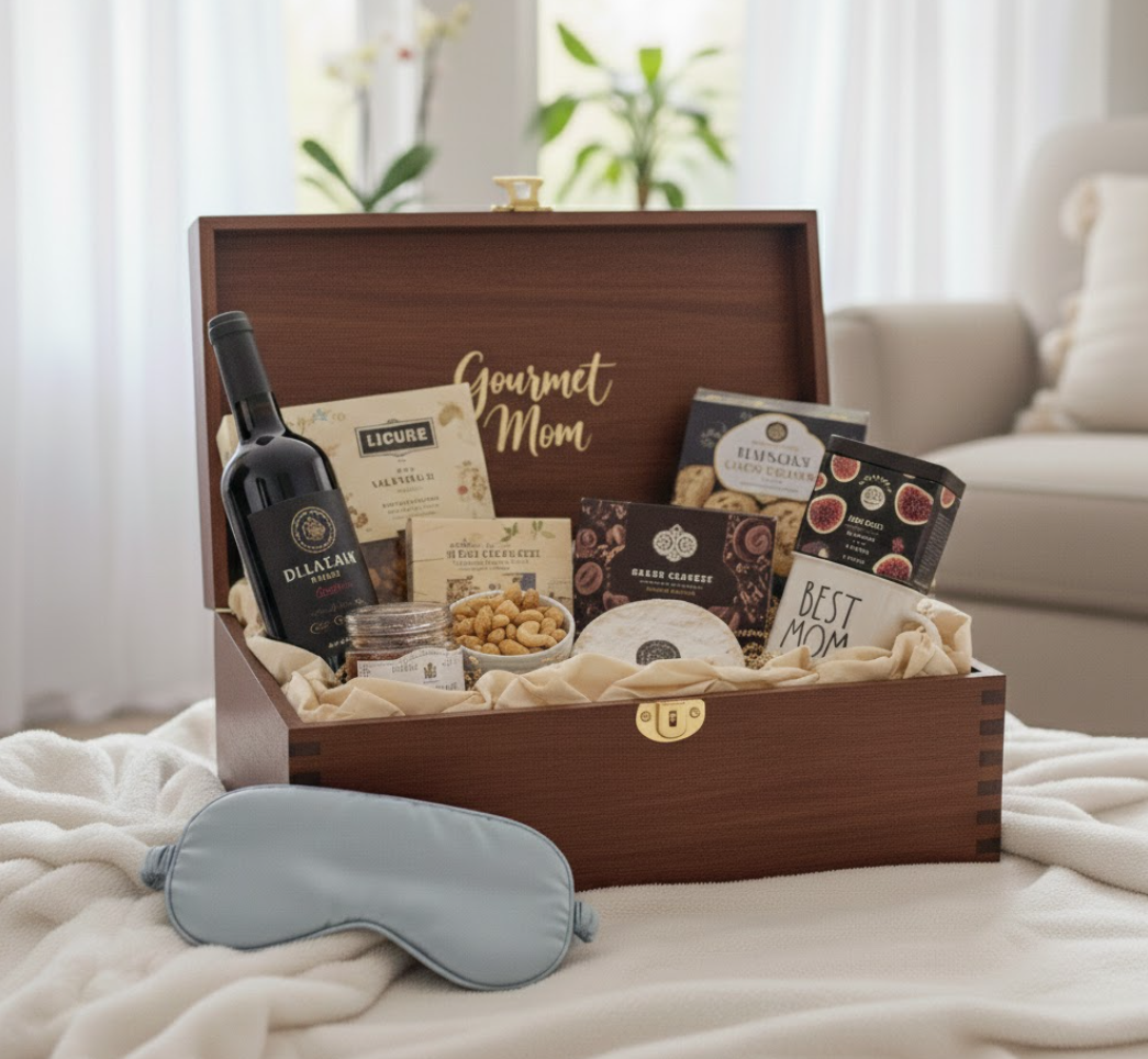 Caja gourmet mamá