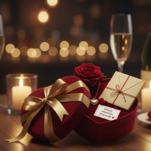 Detalle romántico preparado