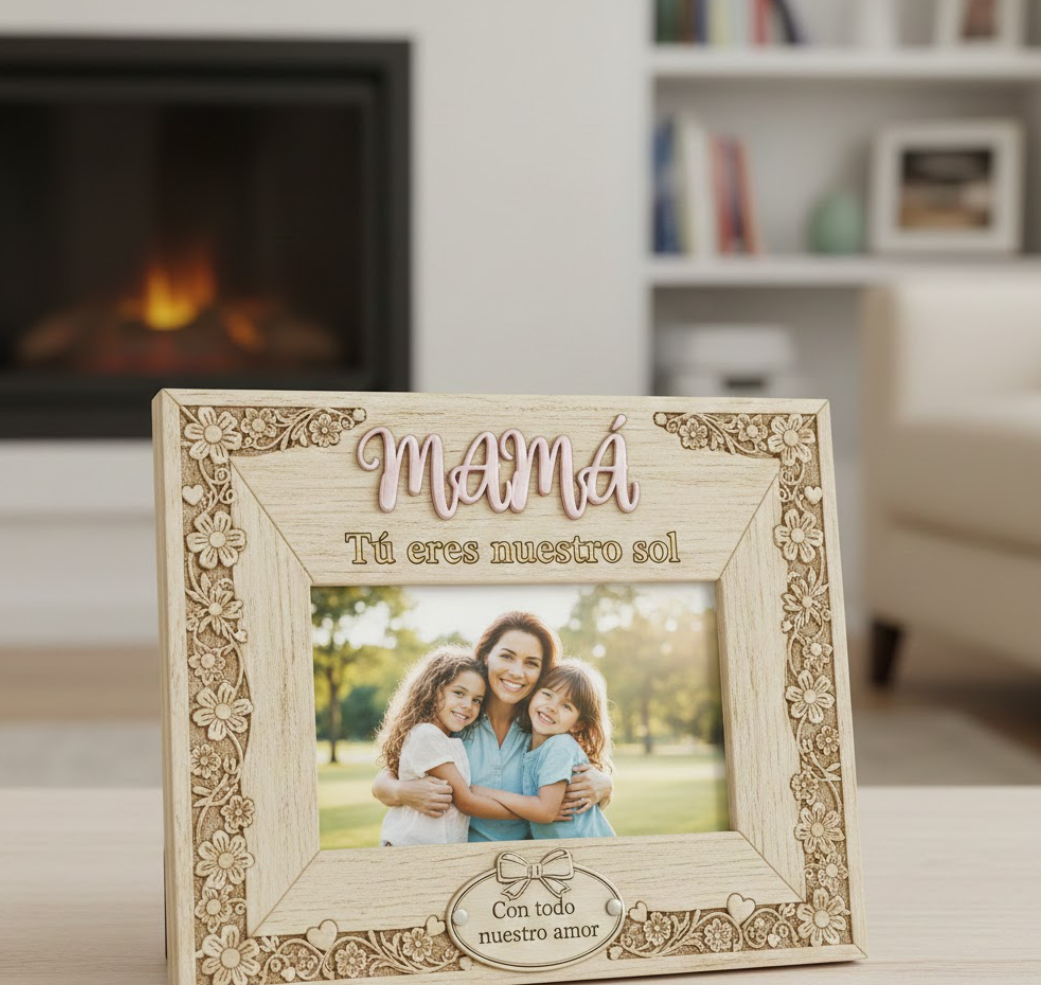 Marco personalizado mamá