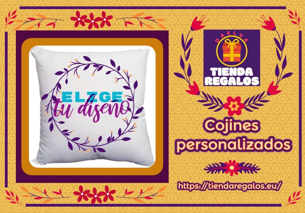 Cojines personalizados en Madrid de diseño artesanal