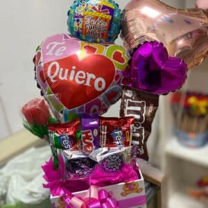 Decoración con globos personalizados para eventos