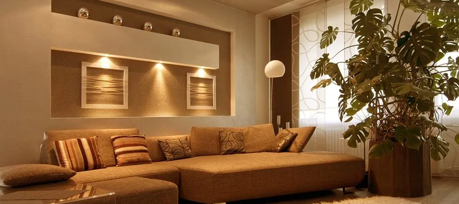 cómo decorar una habitación luz calida